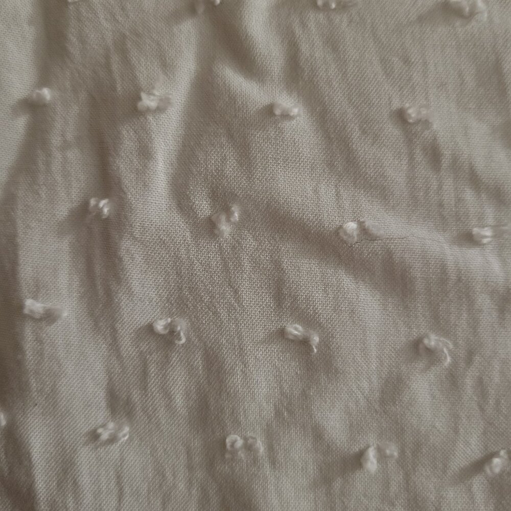 Seraphine White Confetti Fleck Maternity & Nursing Blouse - Size 2 (US S) - Picture 2 of 7